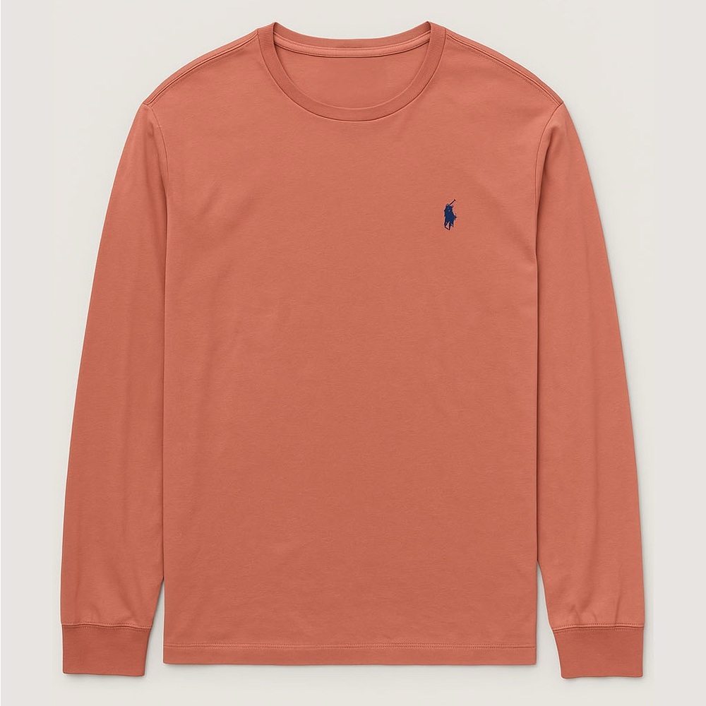 Polo Ralph Lauren Long Sleeve Tee – Faded Rose